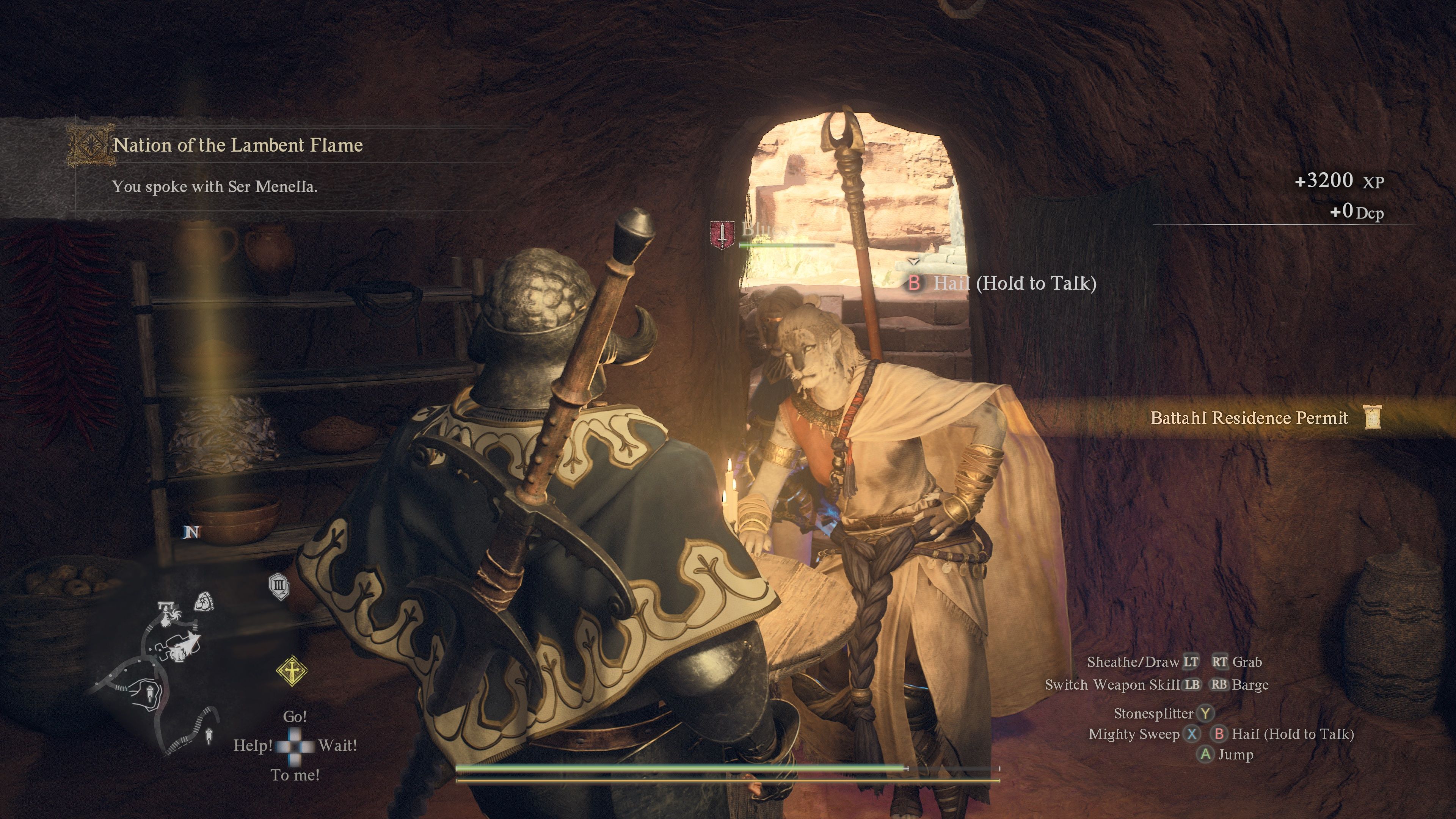 The Arise starts the Shadowed Prayers quest when talking to Ser Manella in Dragon's Dogma 2.