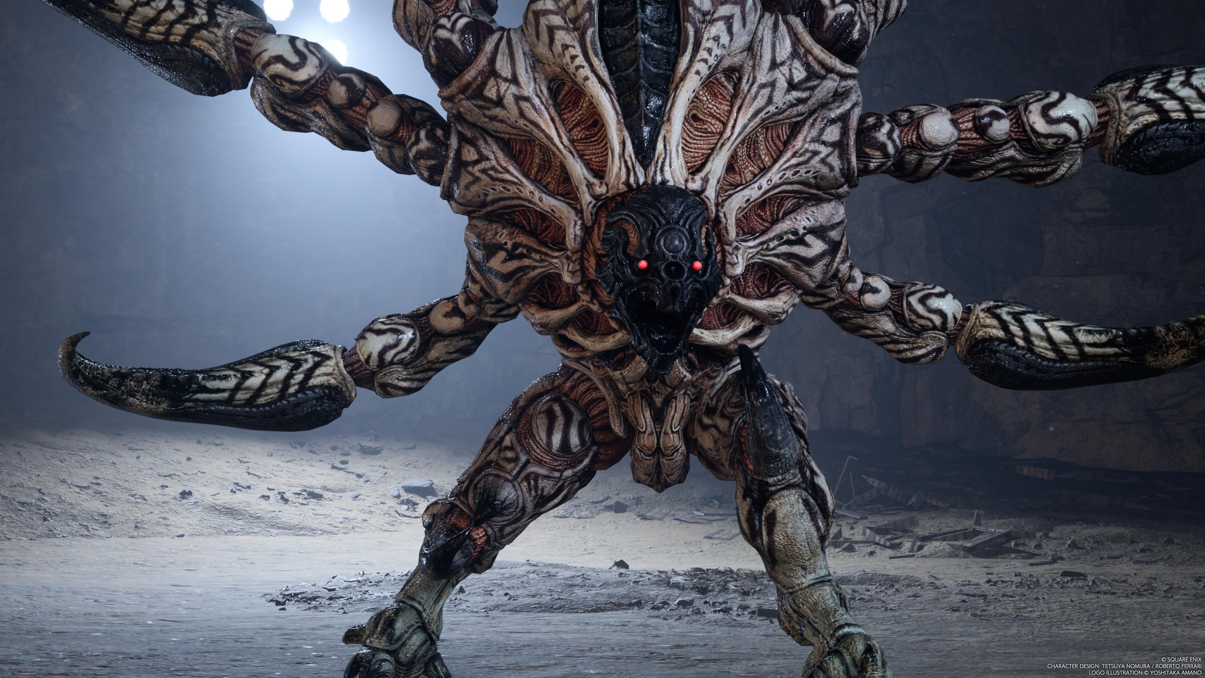Deathclaw enemy in FF7 Rebirth
