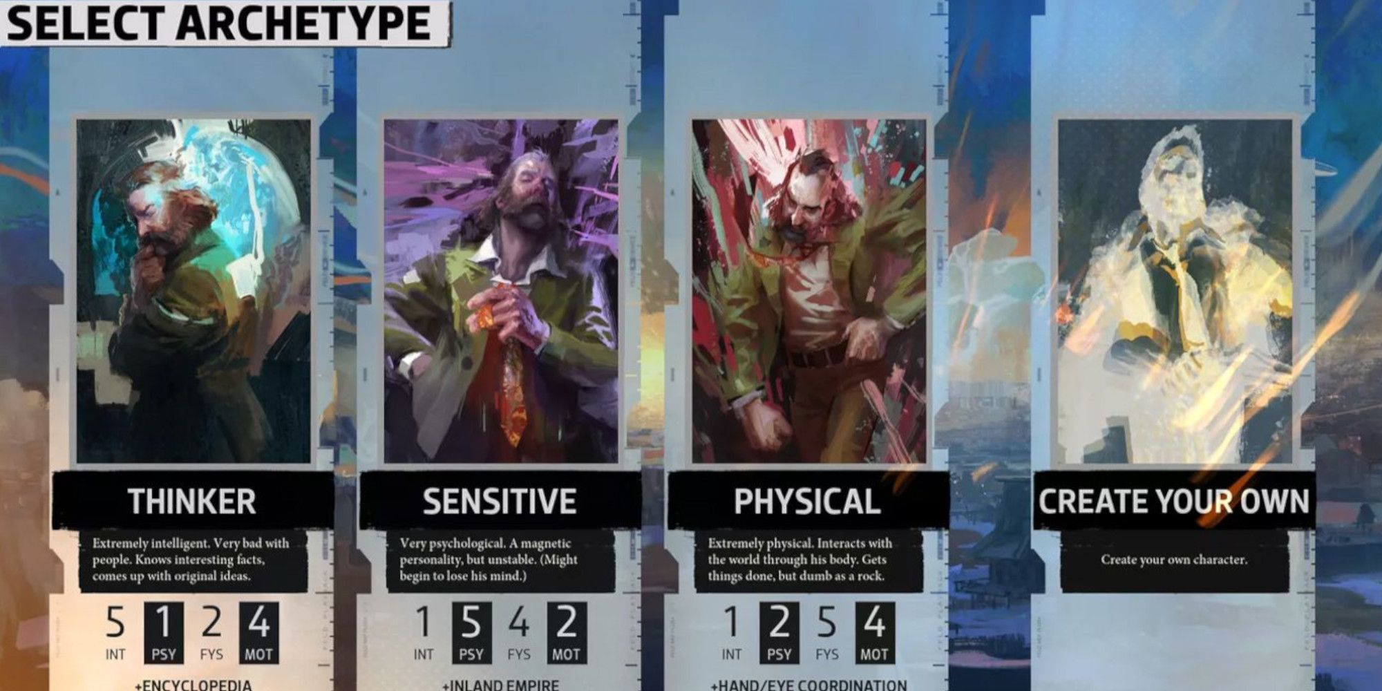 Disco Elysium Choosing starter build