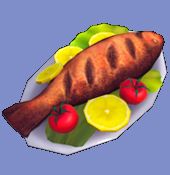Disney Dreamlight Grilled Fish Entree