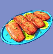 Disney Dreamlight Valley Apple-Cider-Glazed Salmon