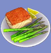 Disney Dreamlight Valley Cheesy Crispy Baked Cod