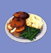 Disney Dreamlight Valley Hamburger Steak