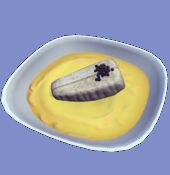 Disney Dreamlight Valley Poached Basil-Butter Sturgeon
