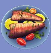 Disney Dreamlight Valley Seared Rainbow Trout