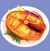 Disney Dreamlight Valley Sweet and Sour Kingfish Steak