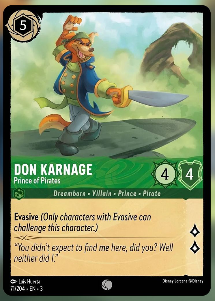 Don Karnage, Prince of Pirates