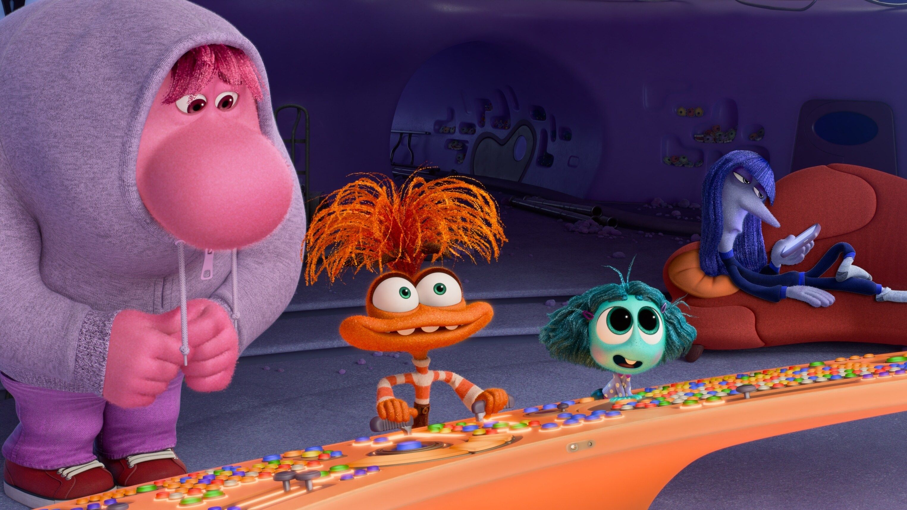 Inside Out - Anxiety, Envy, and Embarassment