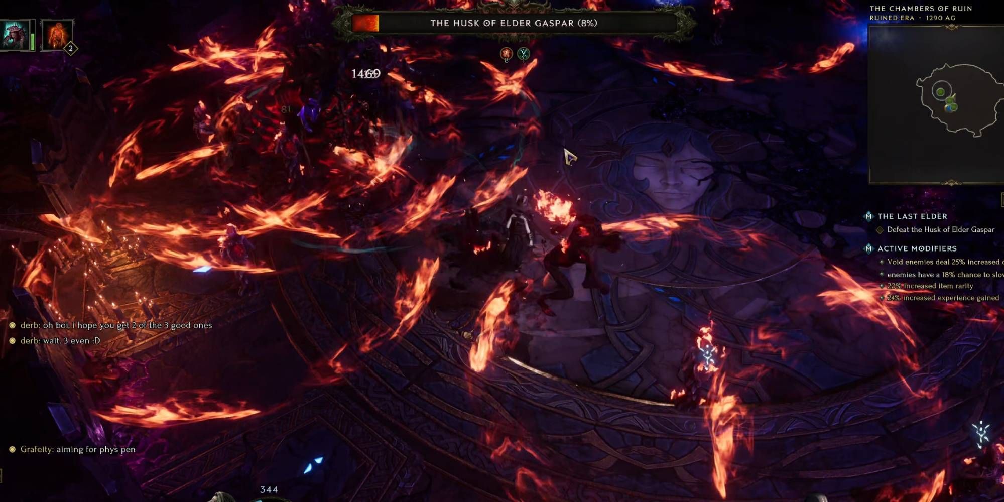 elder gaspar boss fight