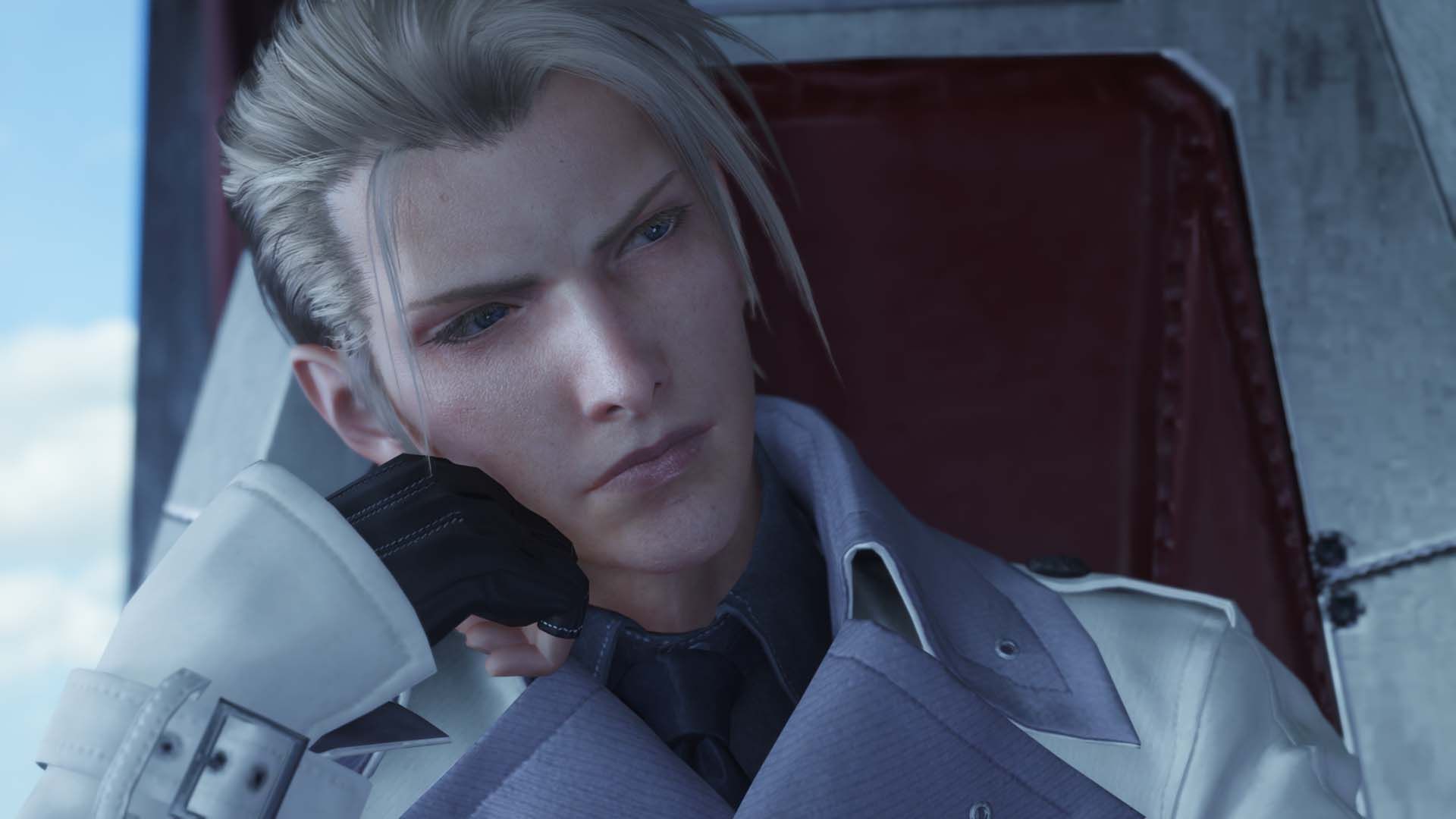 Rufus Shinra in Junon in Final Fantasy 7 Rebirth