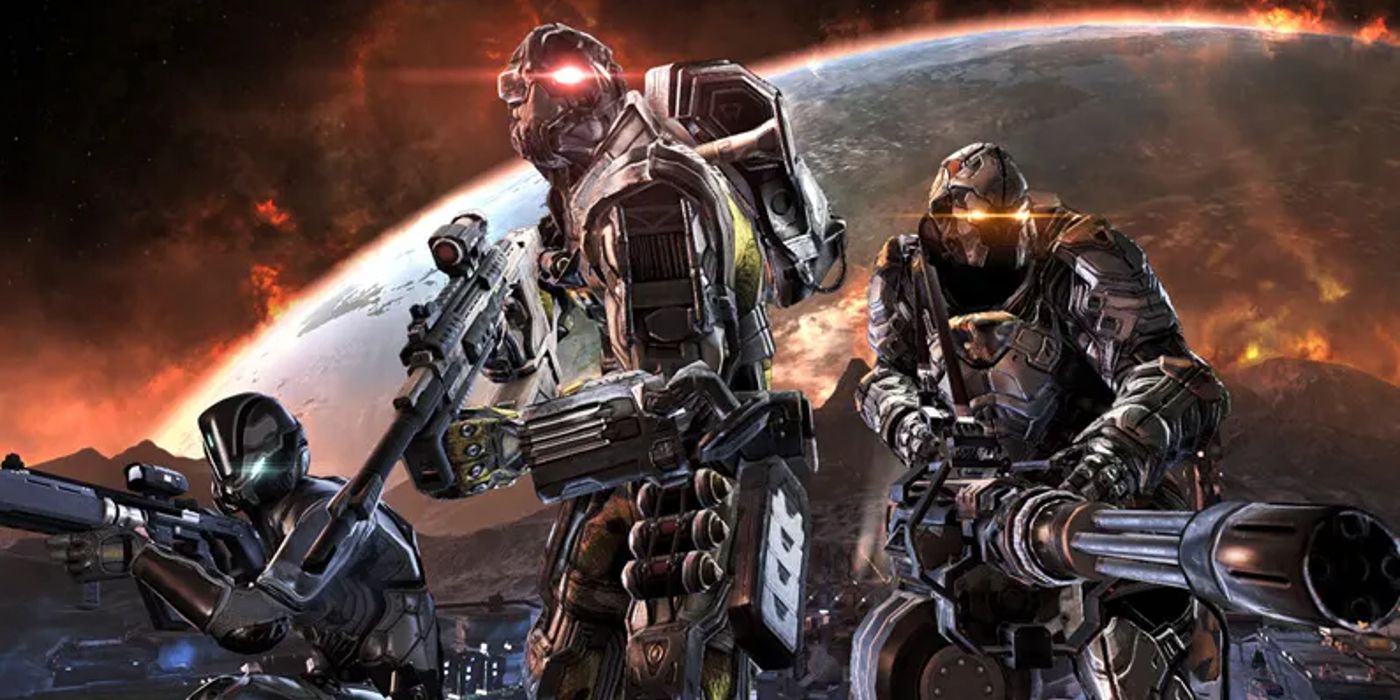 Dust 514 Soldiers Ready For Battle