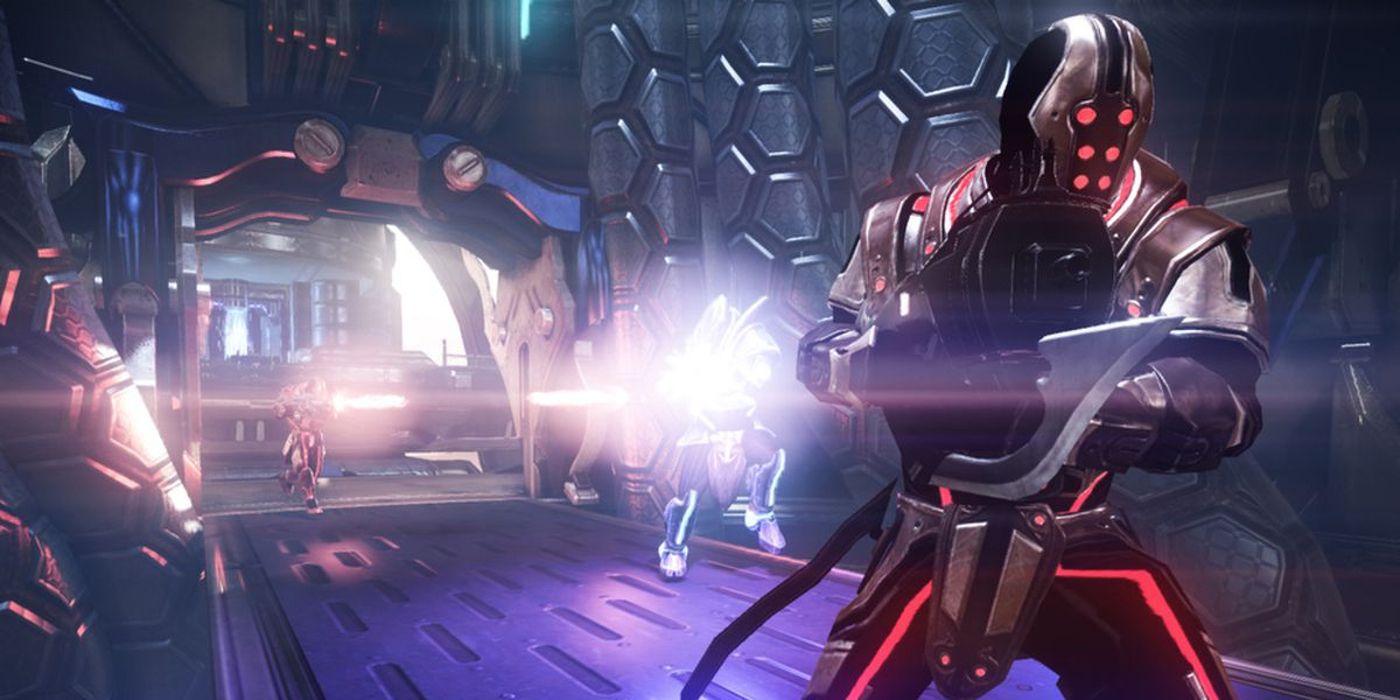 Nexuiz Soldiers Fighting Each Other