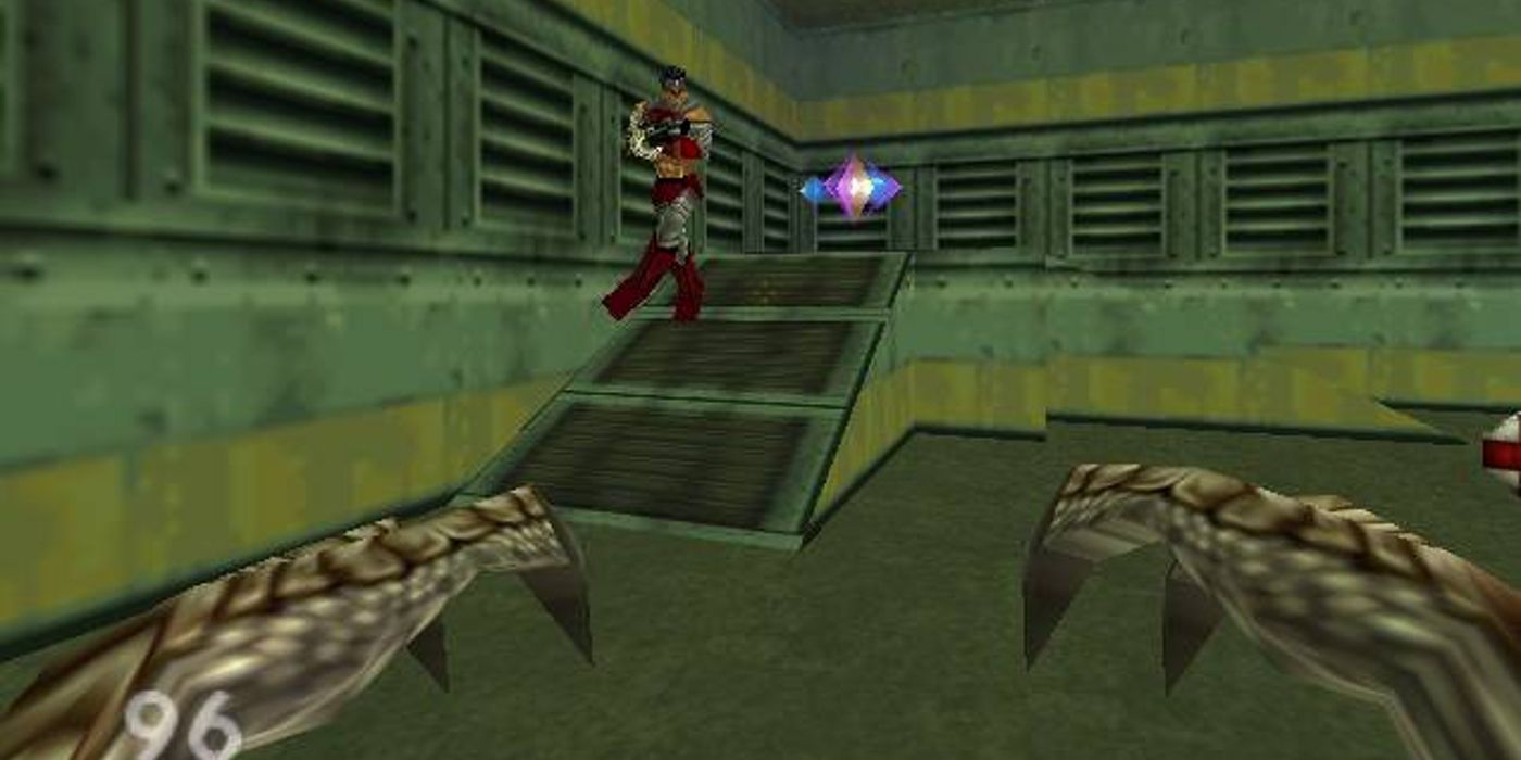 Screenshot from Turok: Rage Wars Multiplayer Match 