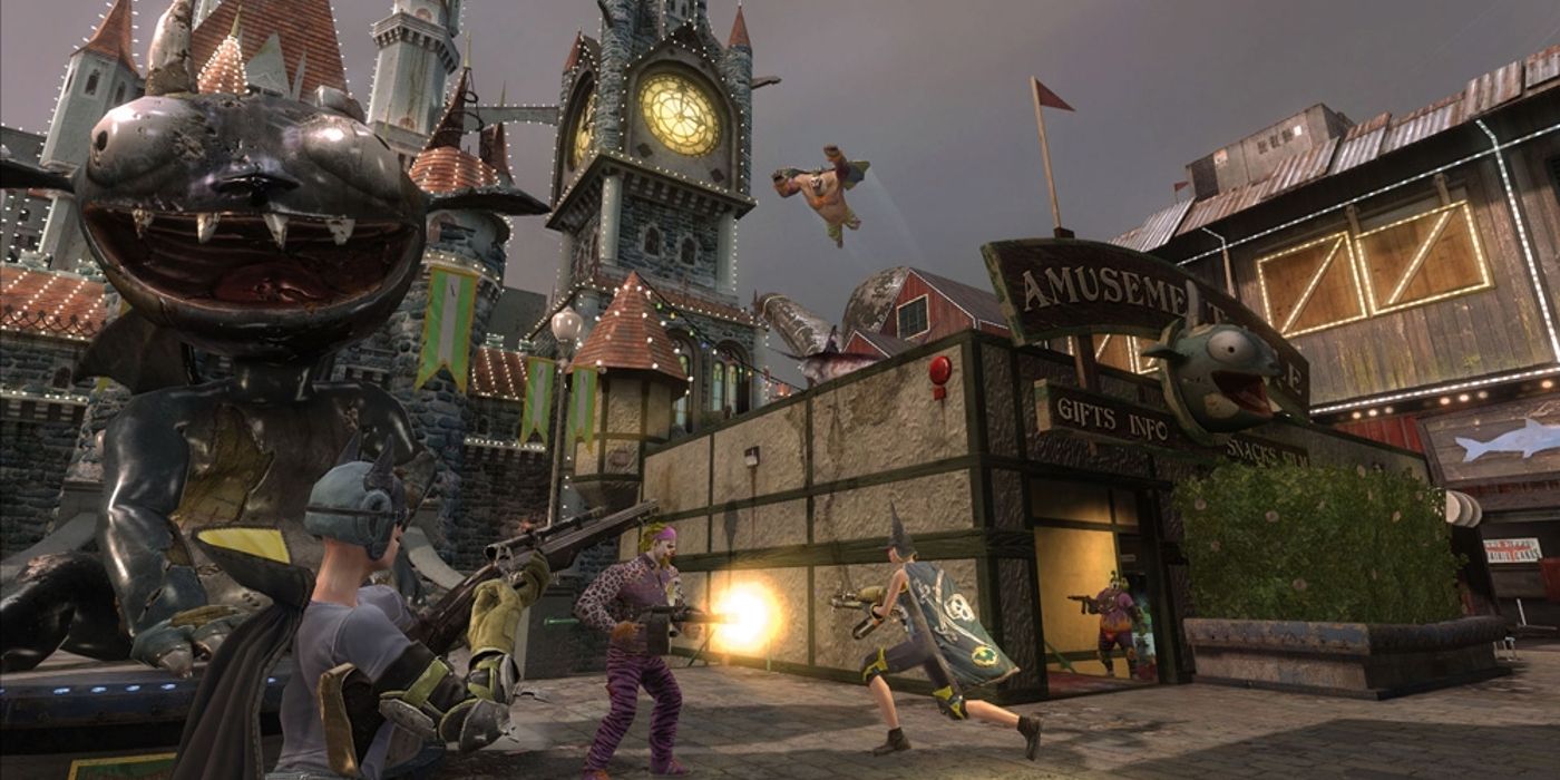 Gotham City Impostors Battling Against Each Other