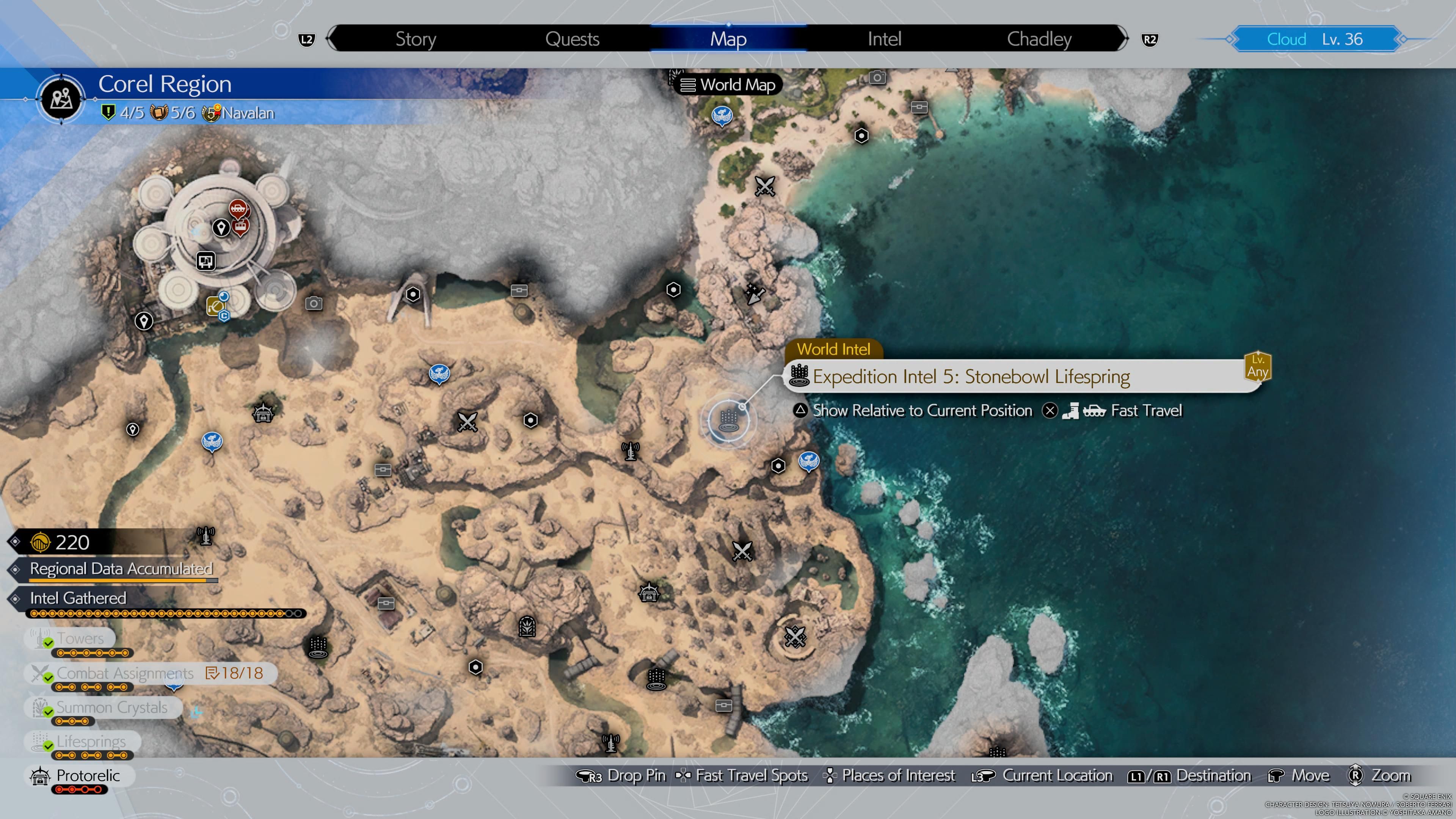 Expedition Intel 5 Stonebowl Lifespring - FF7 Rebirth