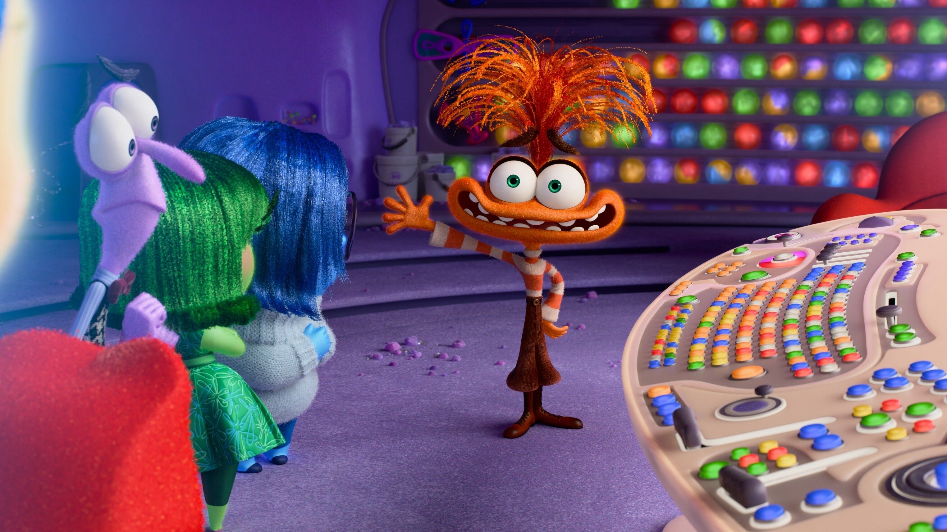 Inside Out 2 - introduction to anxiety