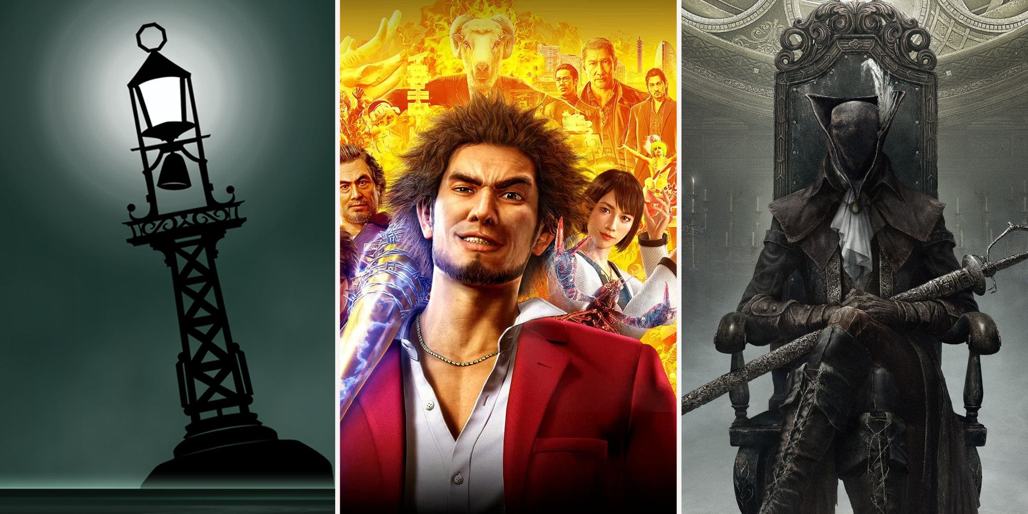 Featured Split Bloodborne Yakuza and Sunless Sea