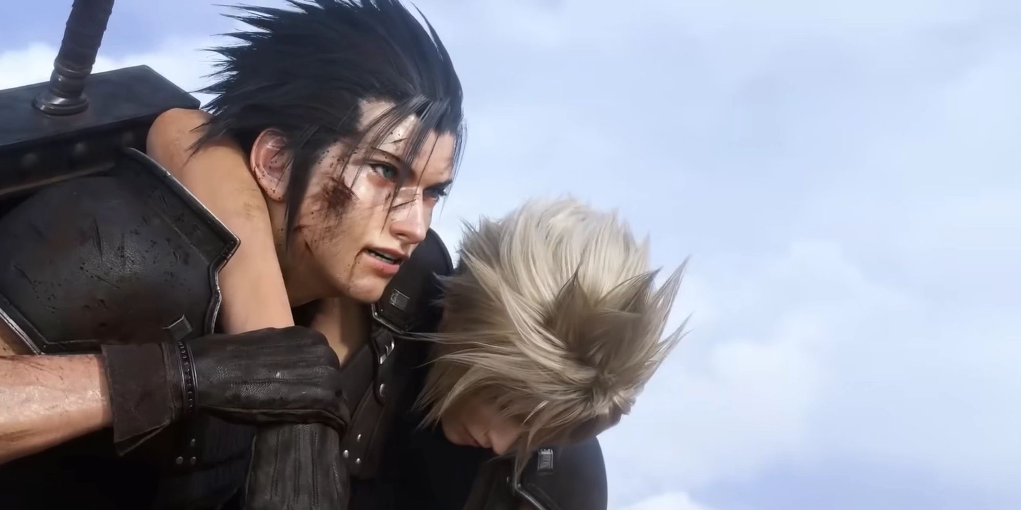Final Fantasy 7 Zack Saves Cloud