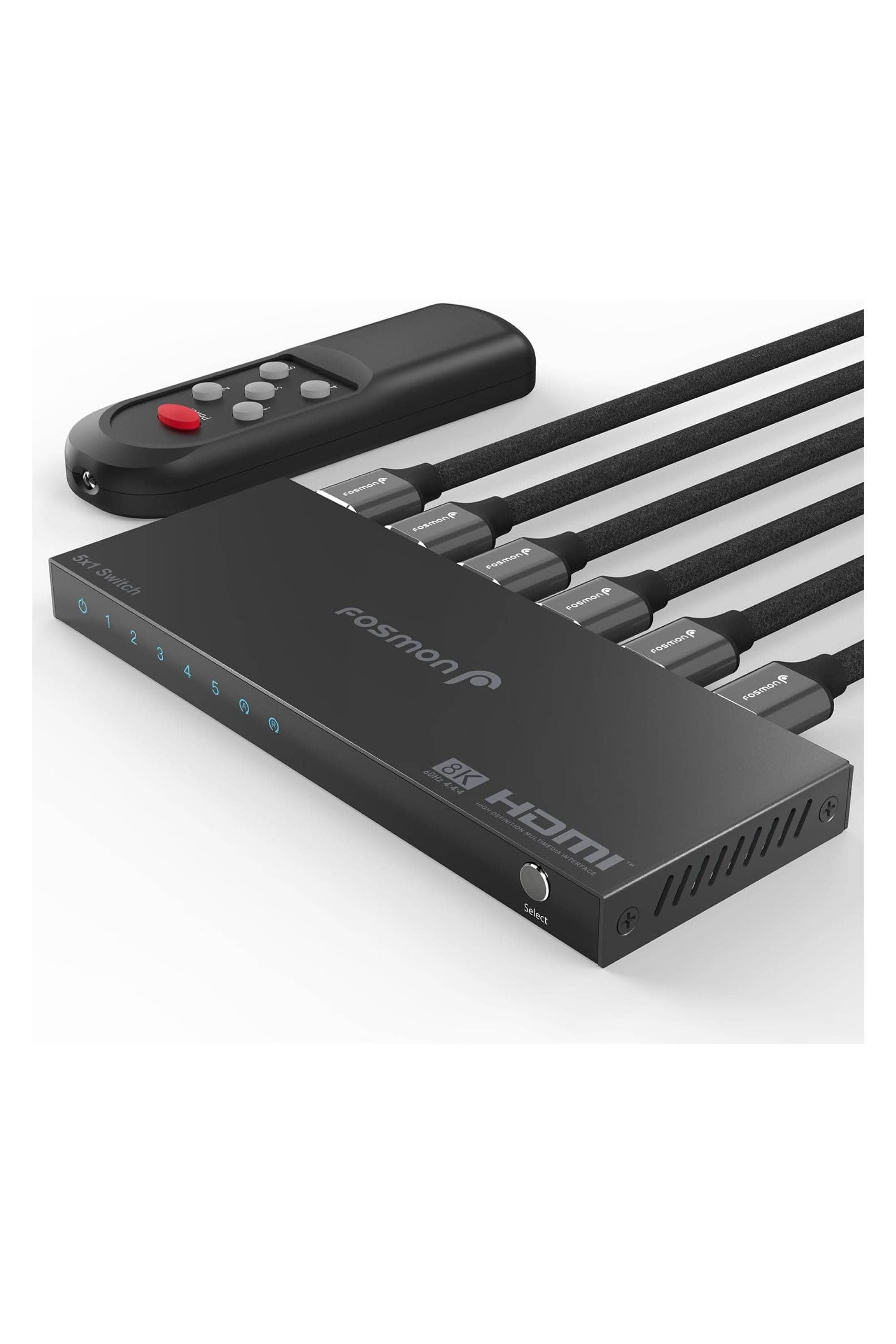 Fosmon 5-Port HDMI 8K Switch