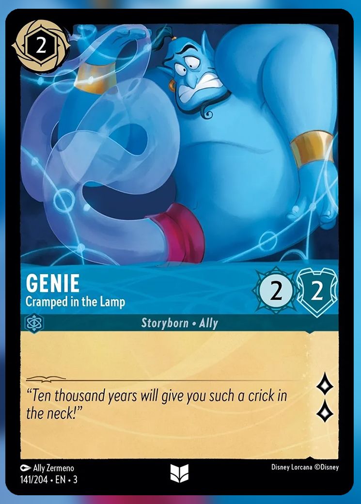 Genie, Cramped in the Lamp