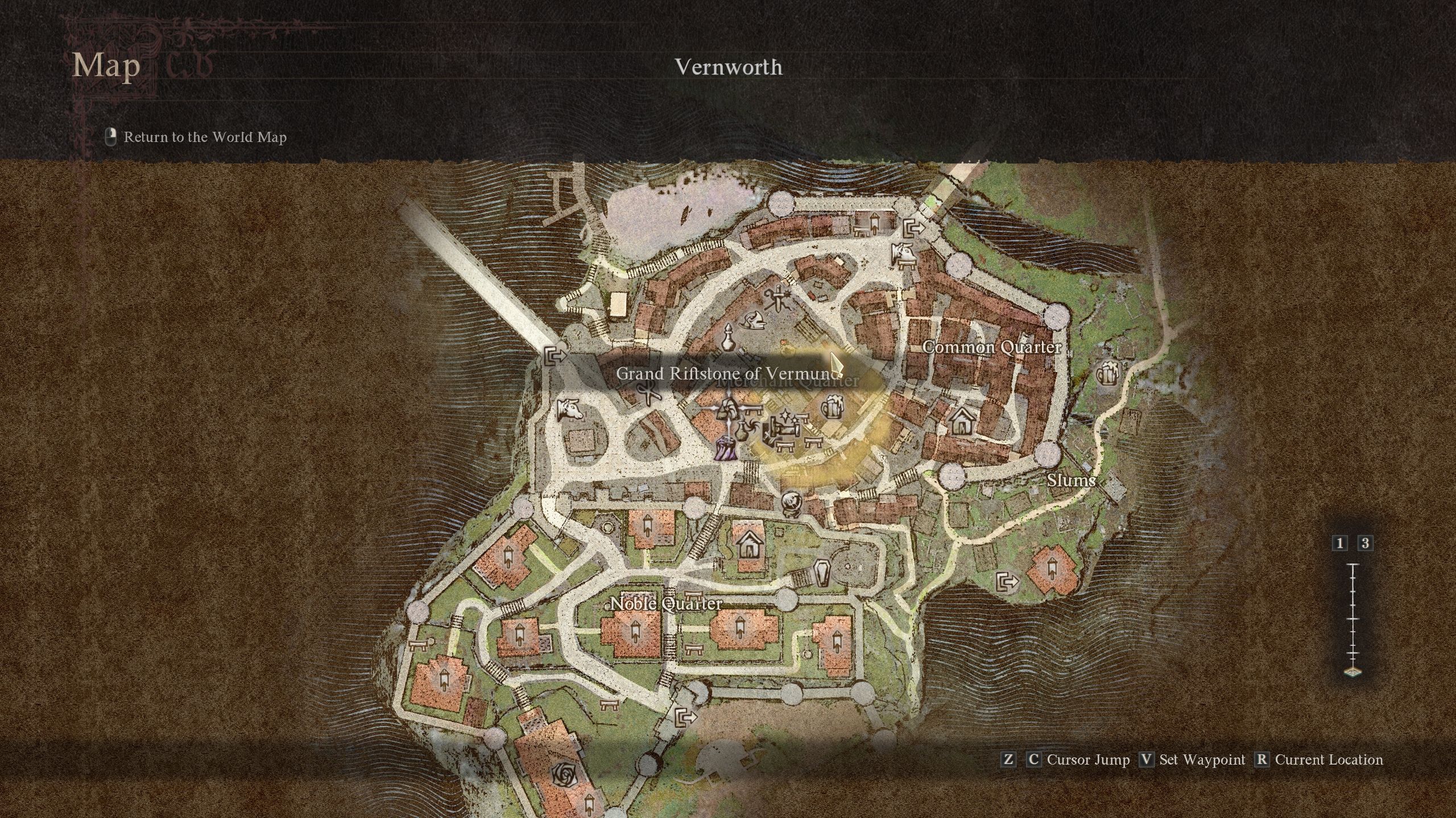 Grand Rifstone Vermund location in the map - Dragon's Dogma 2Dragon's Dogma 2