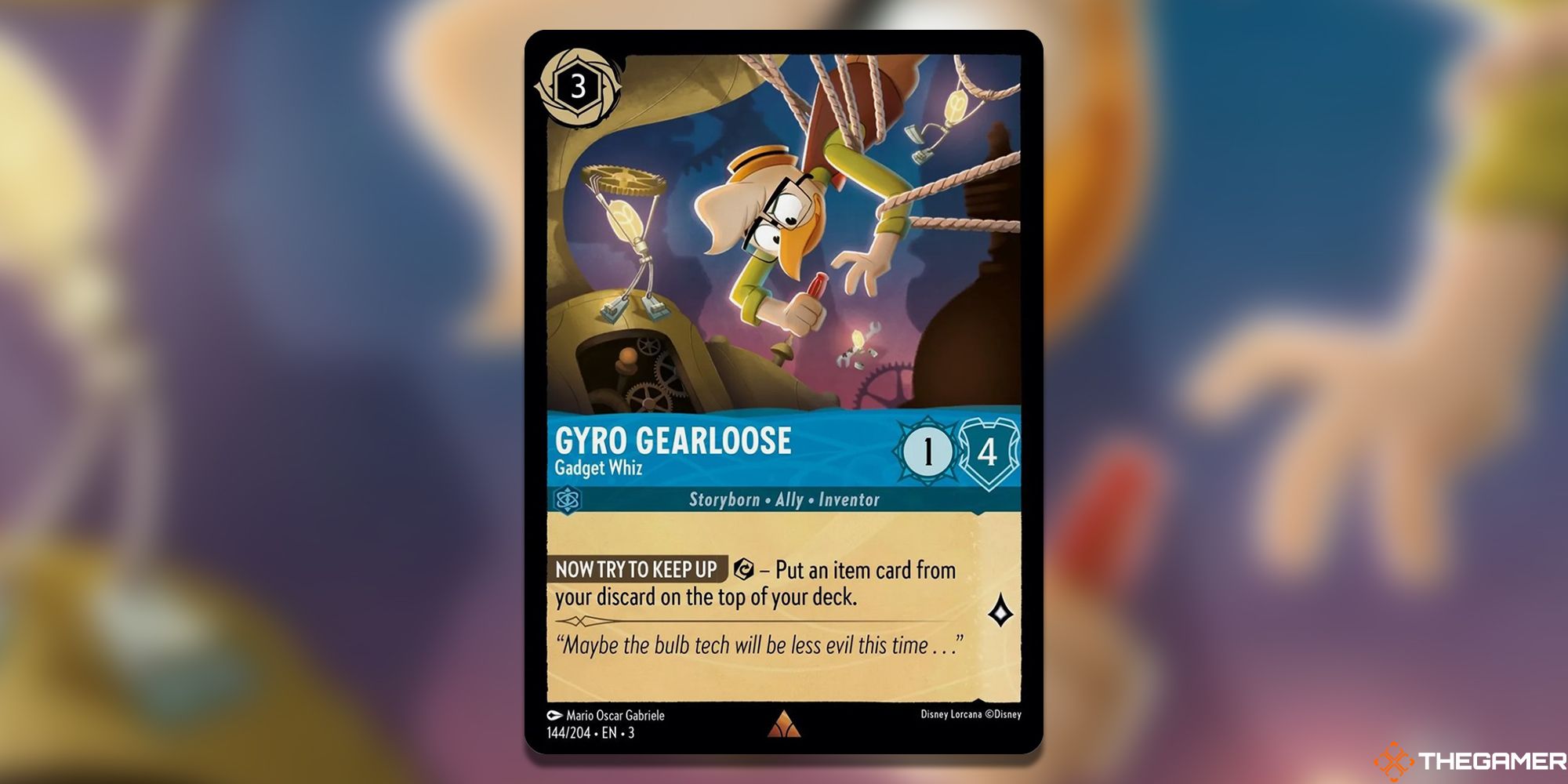 Gyro Gearloose, Gadget Whiz eng