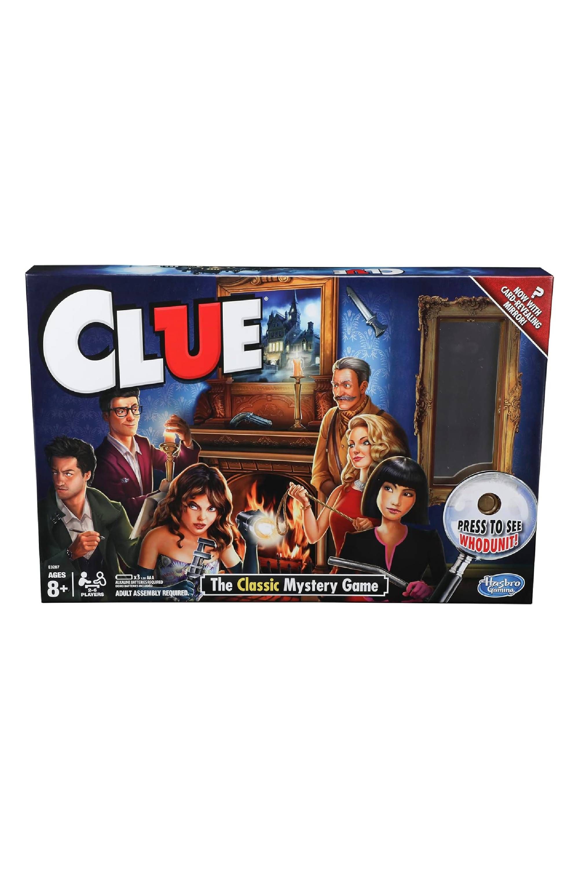 Hasbro's Clue game