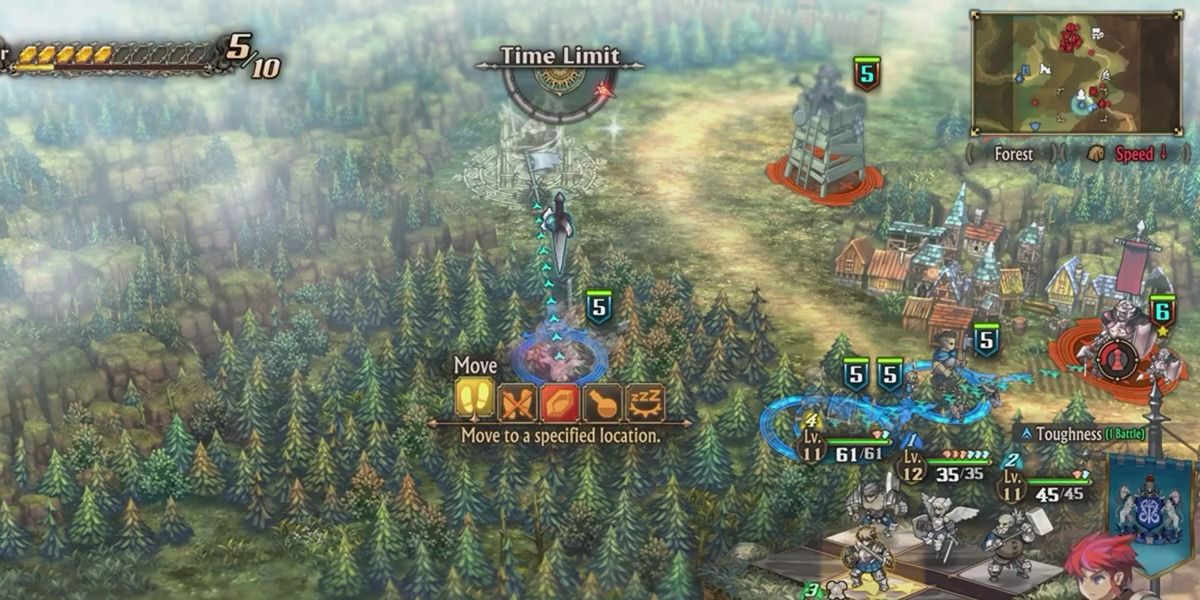 Healing for battle in Unicorn Overlord.