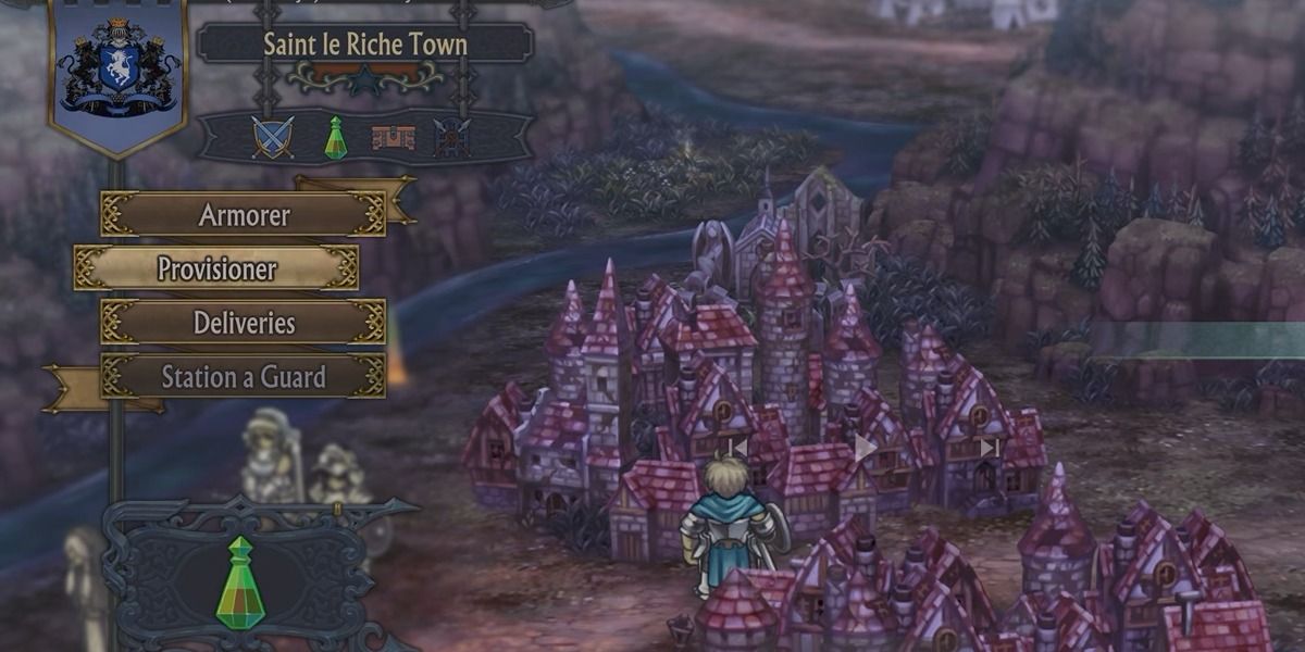 Buying a Health Tonic in the store.in Unicorn Overlord