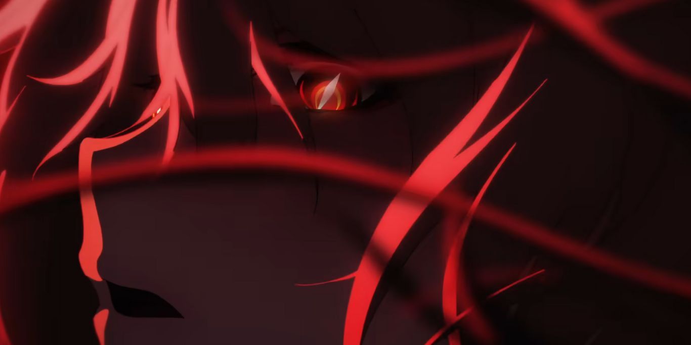 Honkai Star Rail Acheron With A Scary Looking Face