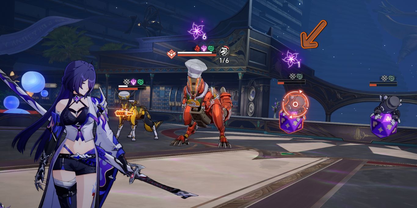 Honkai Star Rail Crimson Knot Stacks On Enemy