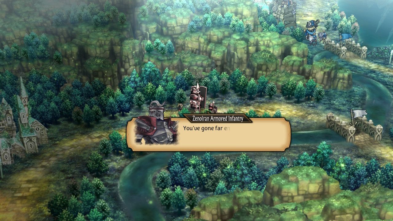 An armored Infantry unit apearing in Unicorn Overlord