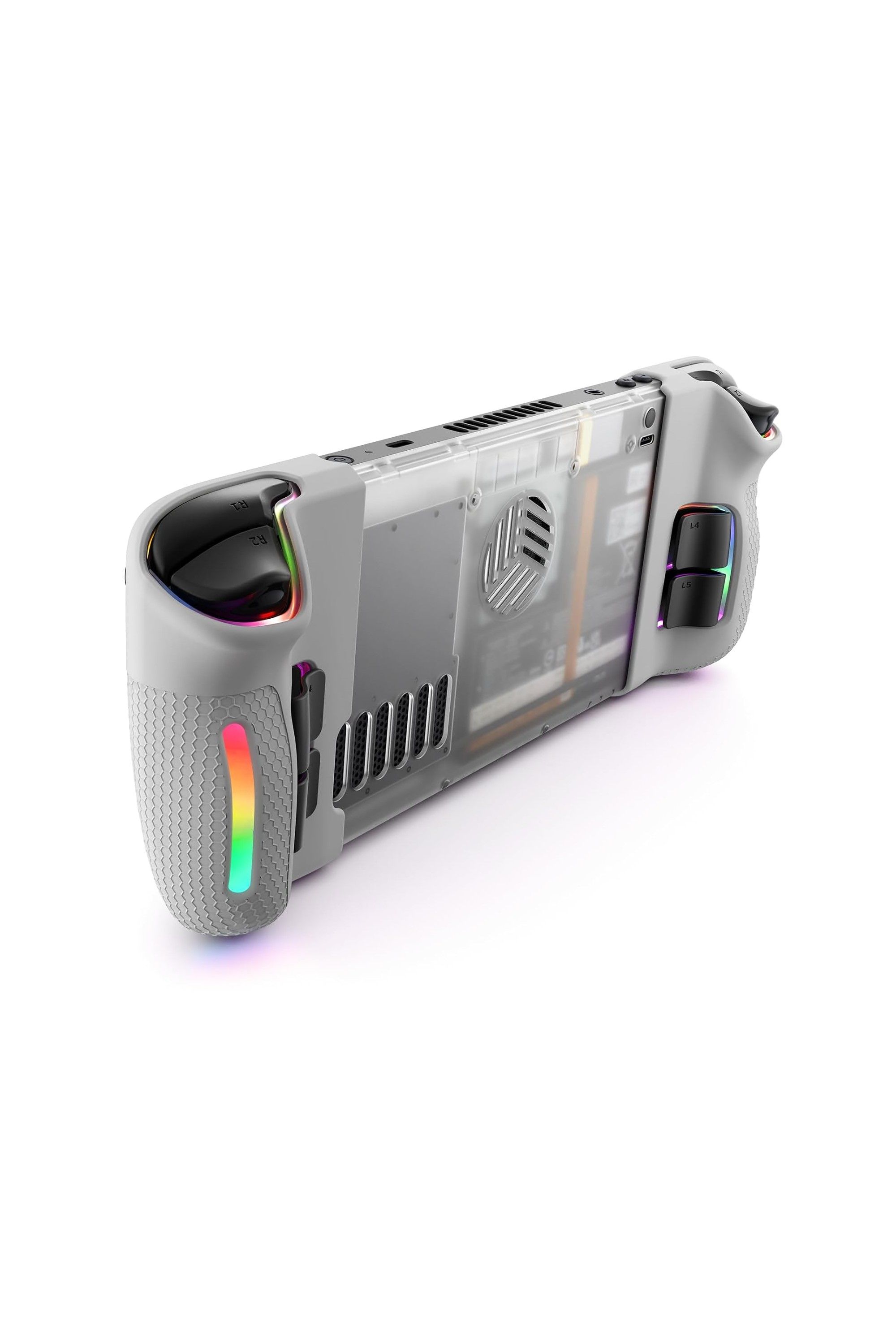 jsaux transparent back plate case