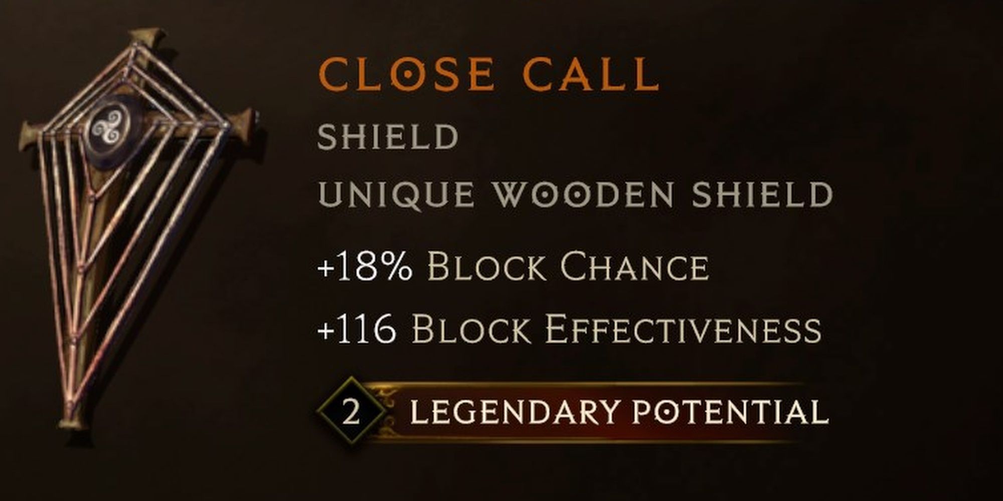 Last Epoch Close Call Unique Shield