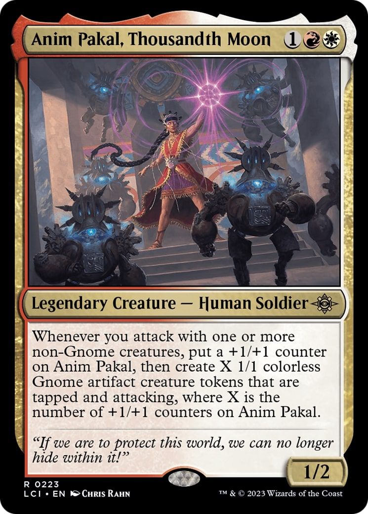 Anim Pakal, Thousandth Moon Magic: The Gathering card