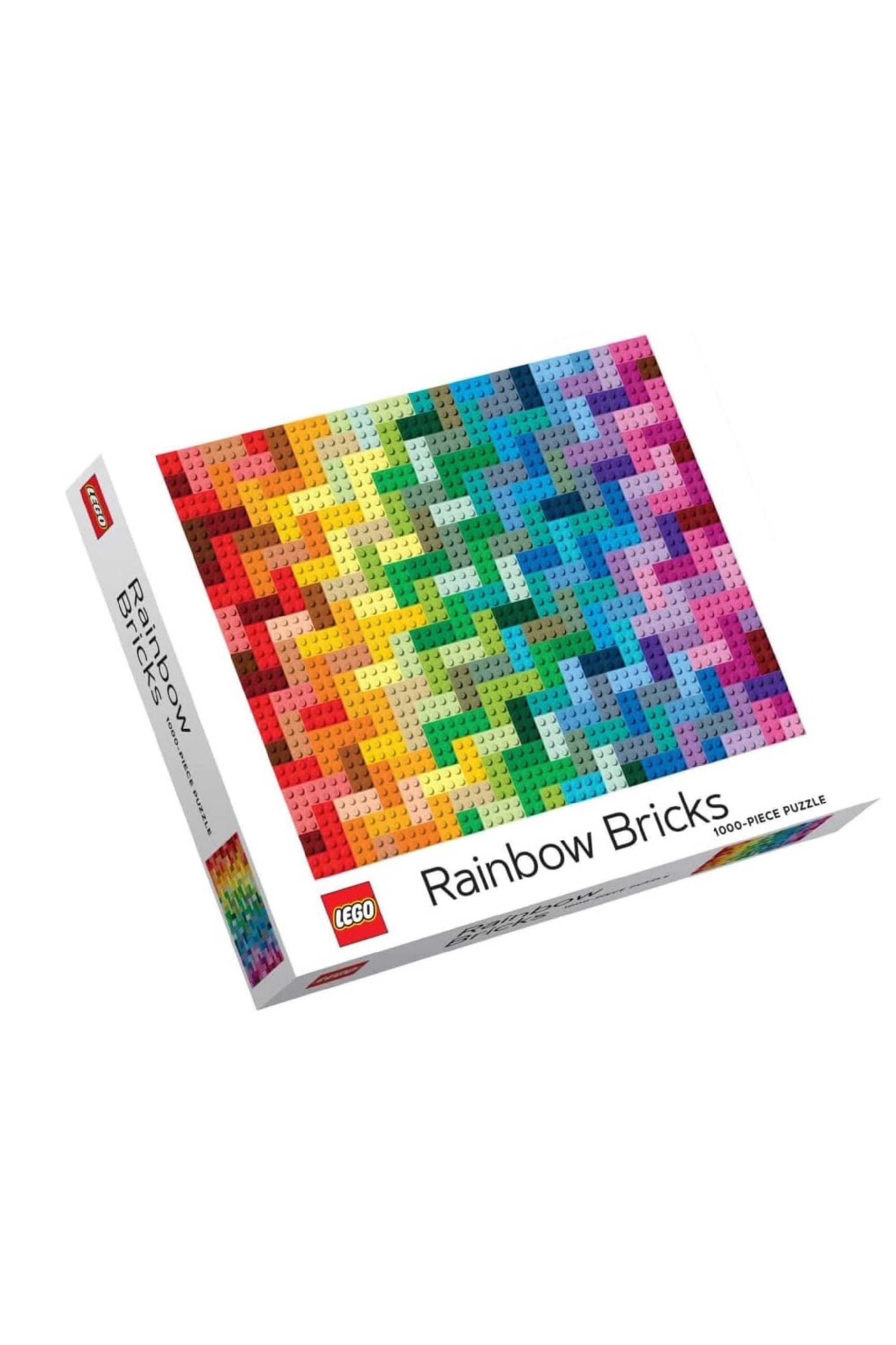 Lego Rainbow Bricks 1000-Piece Puzzle