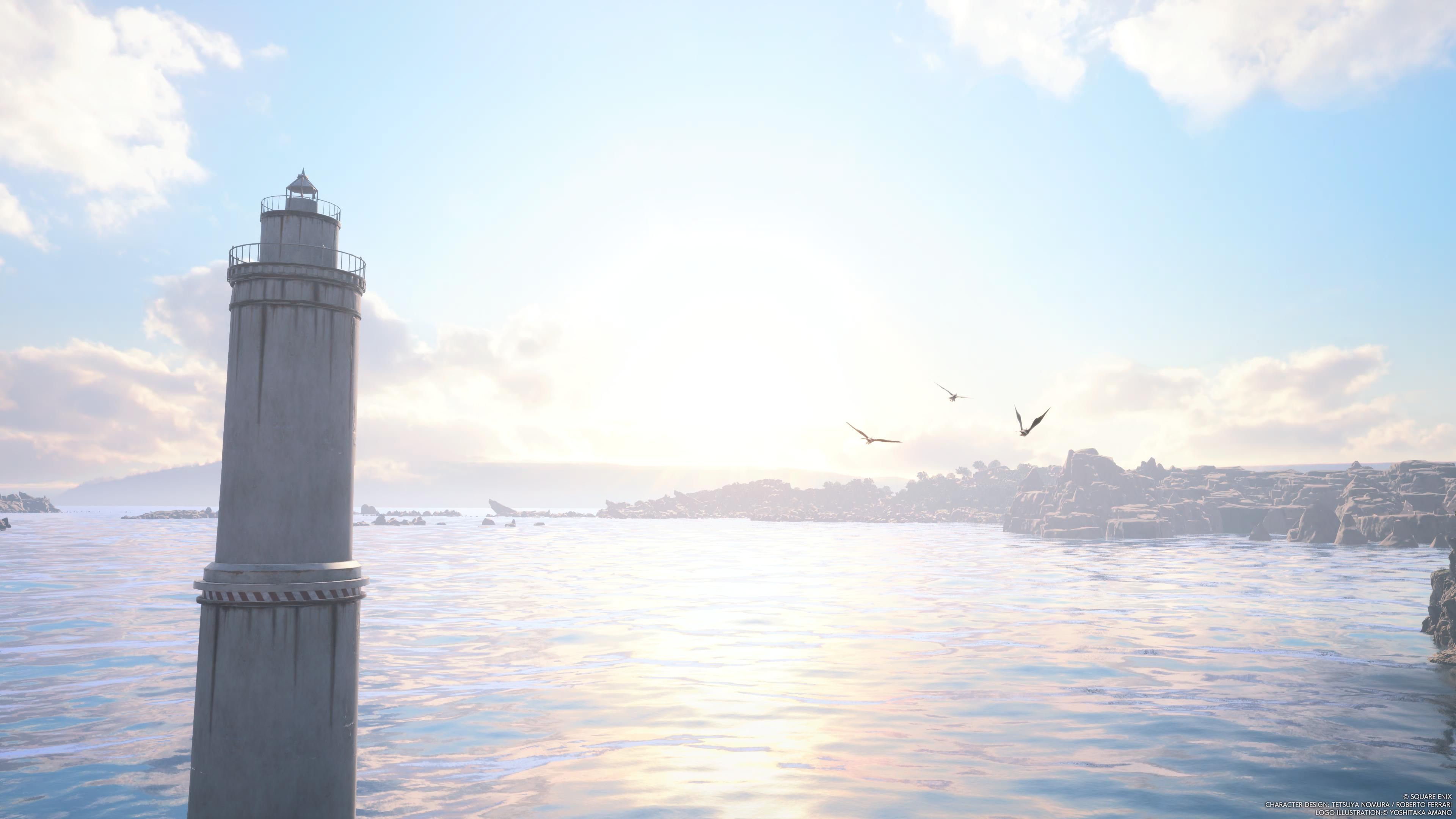 Lighthouse in FF7 Rebirth's Junon region