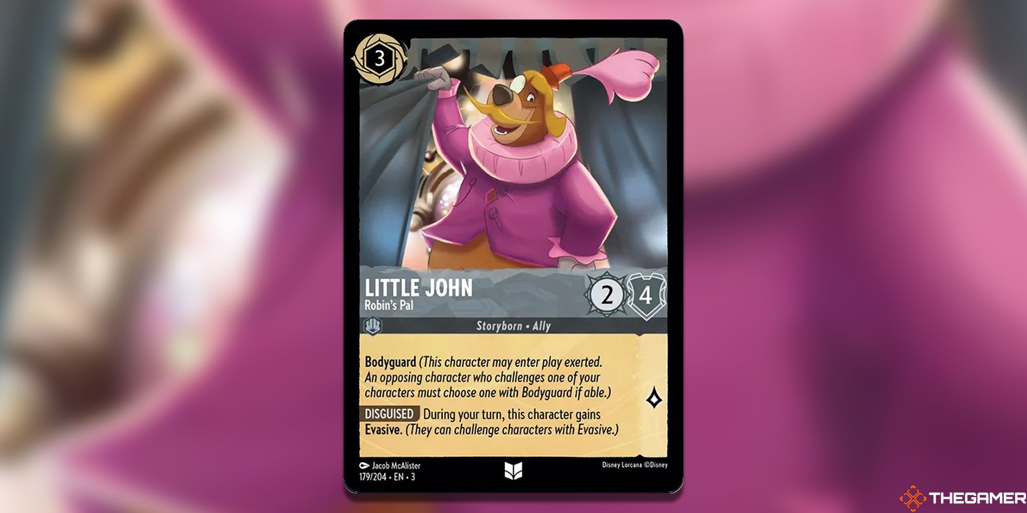 Little John, Robin's Pal Lorcana Card