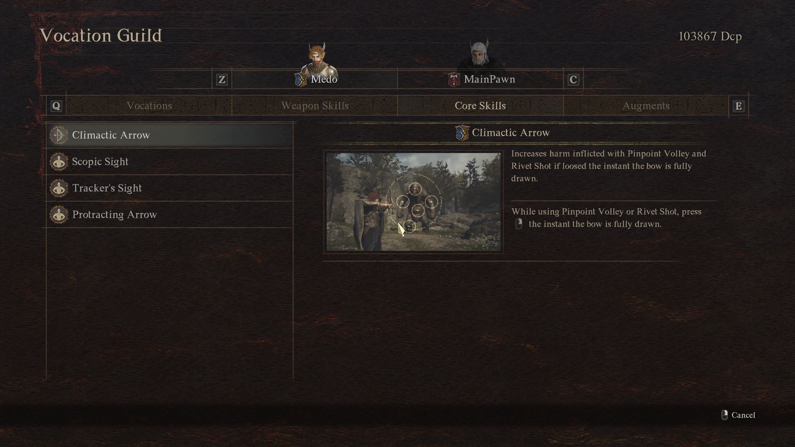 Magick Archer Core Skills - Dragon's Dogma 2