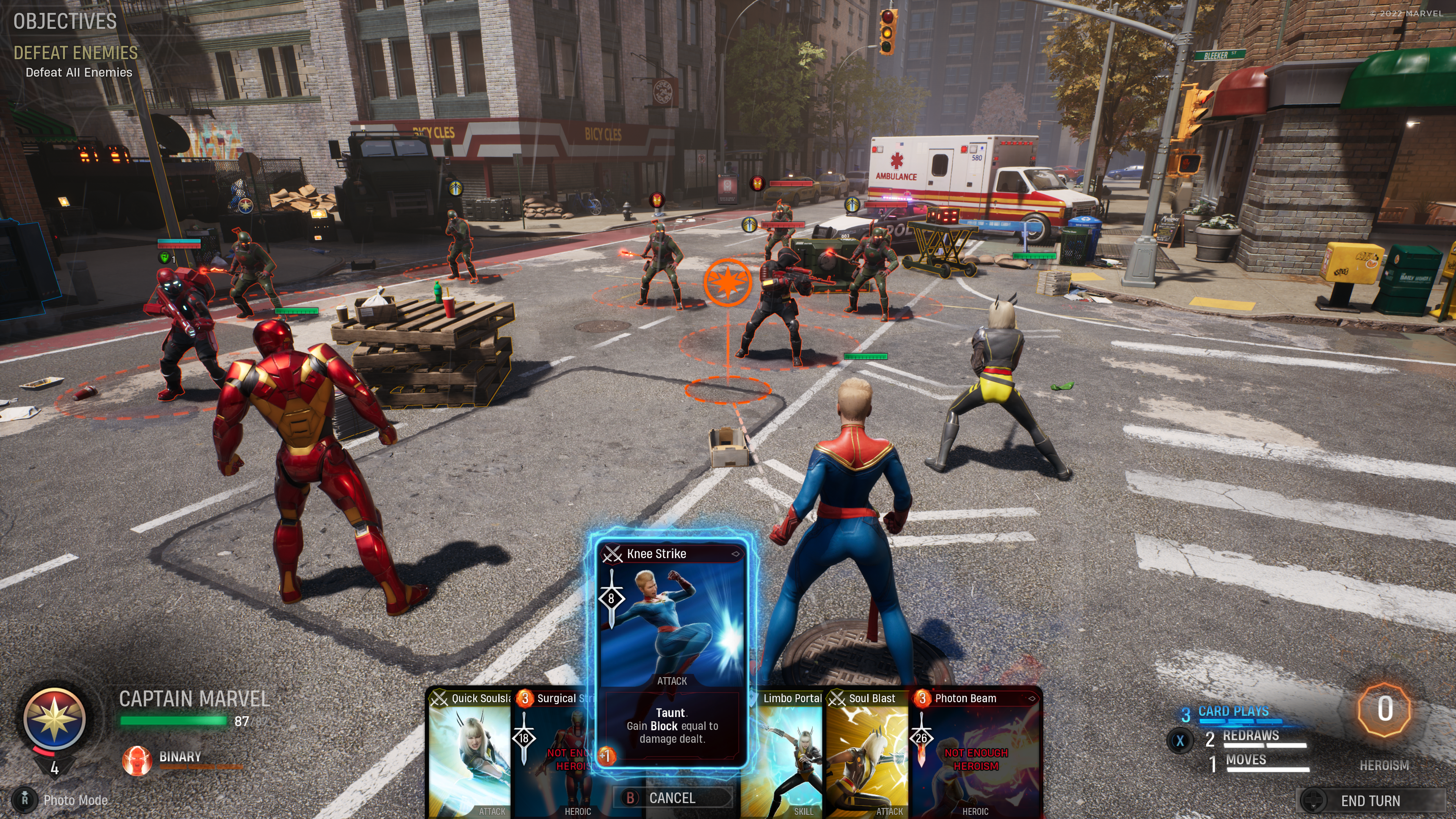 Marvel's Midnight Suns - Battle Gameplay
