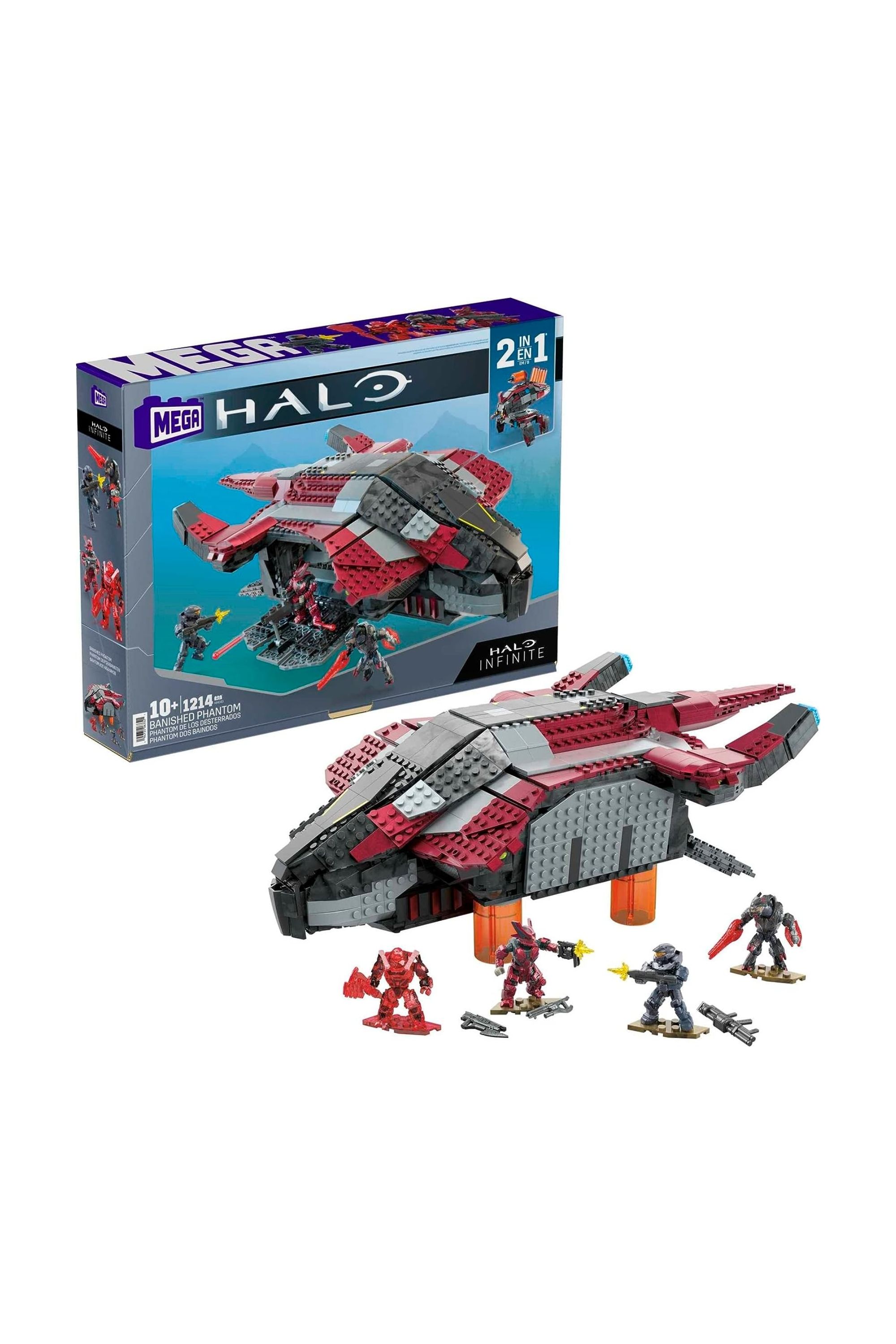 Mega Halo Infinite Banished Phantom Aircraft
