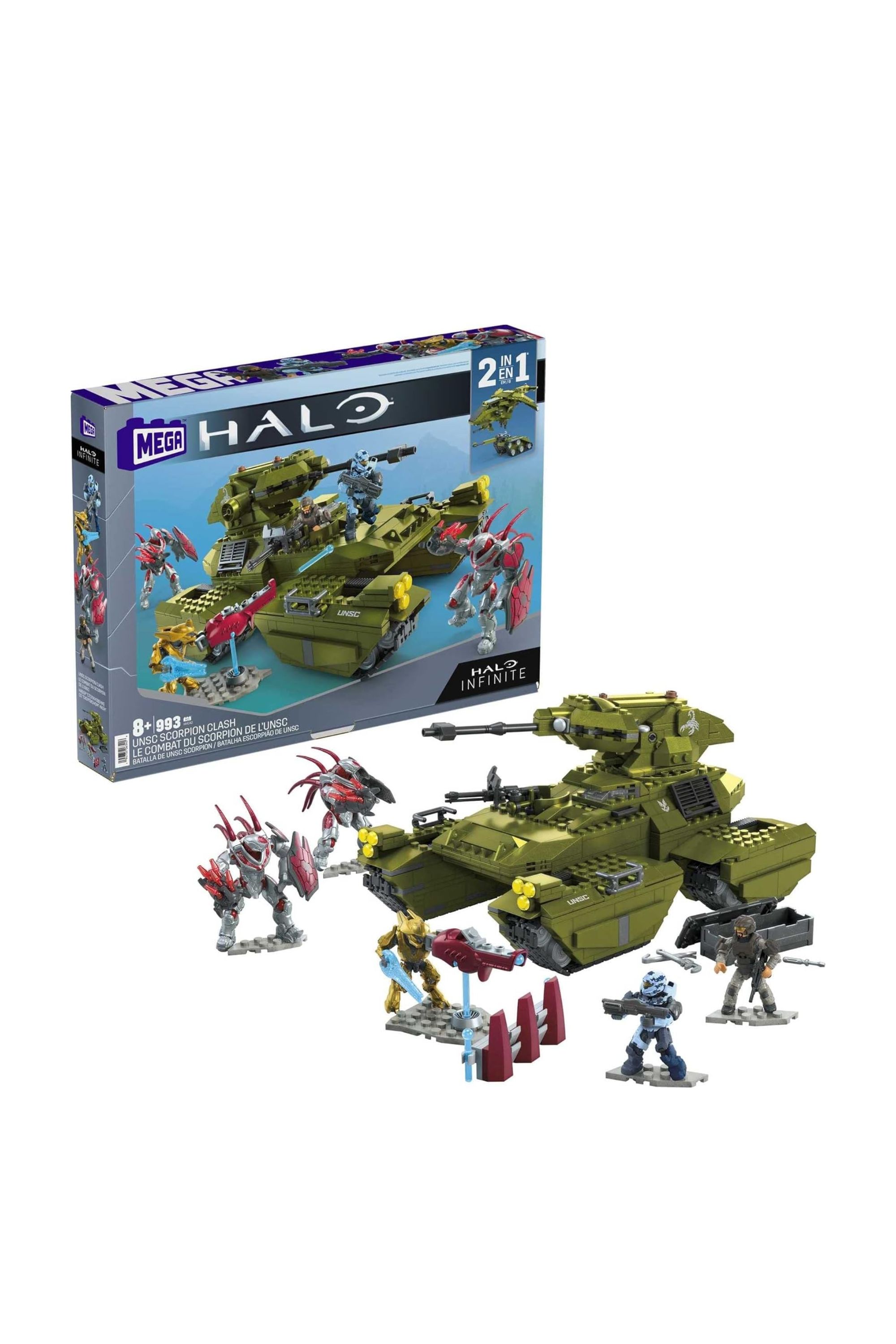 Mega Halo Infinite UNSC Scorpion Clash
