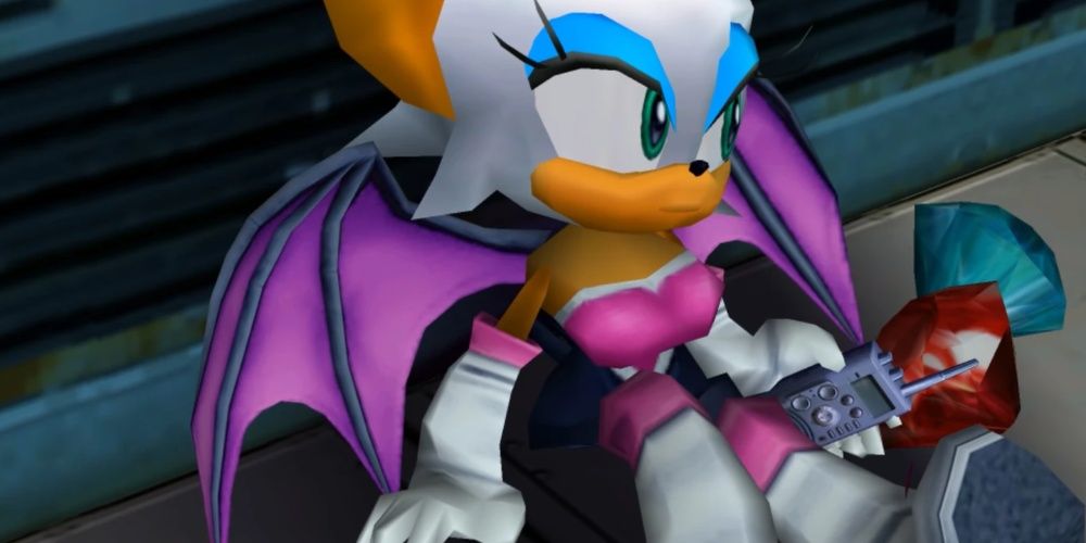 Rouge waits for shadow