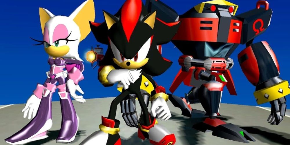 Team dark finds eggman
