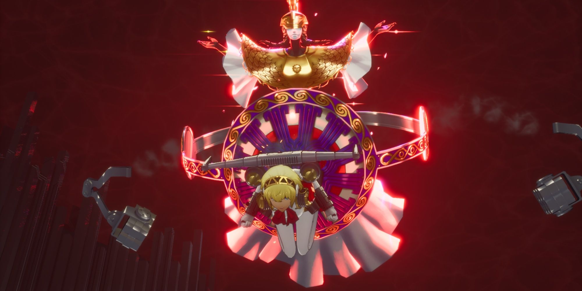 Aigis Preparing to Launch of Athena's Shield