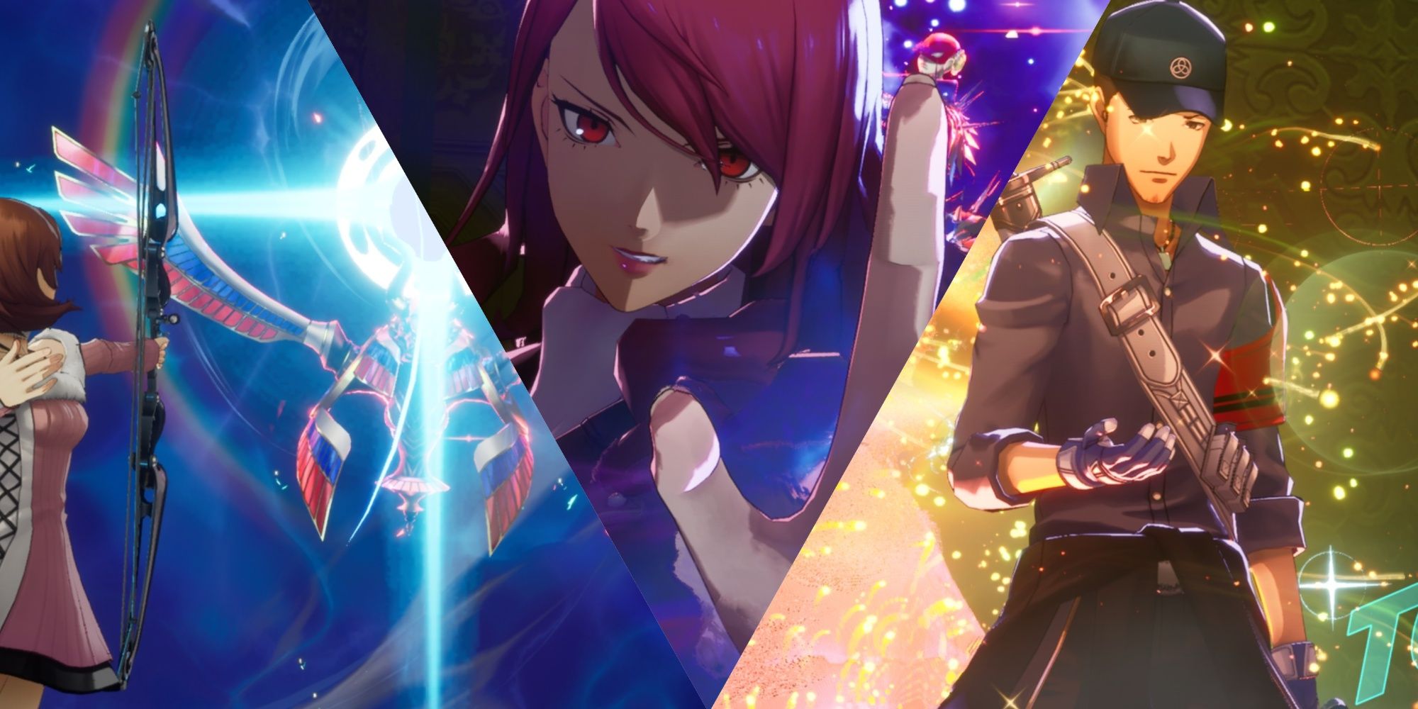 Yukari, Mitsuru, and Junpei