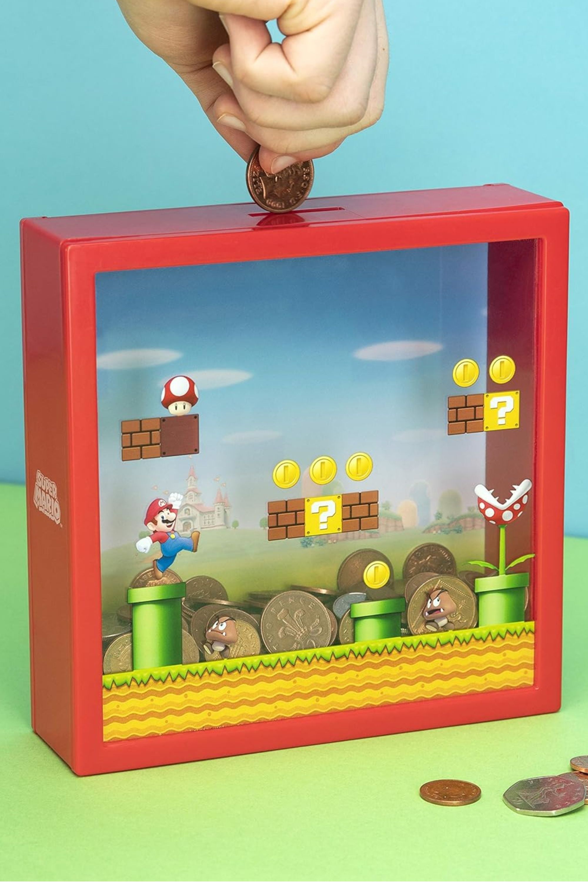 Super Mario Bros. Box Coin Bank