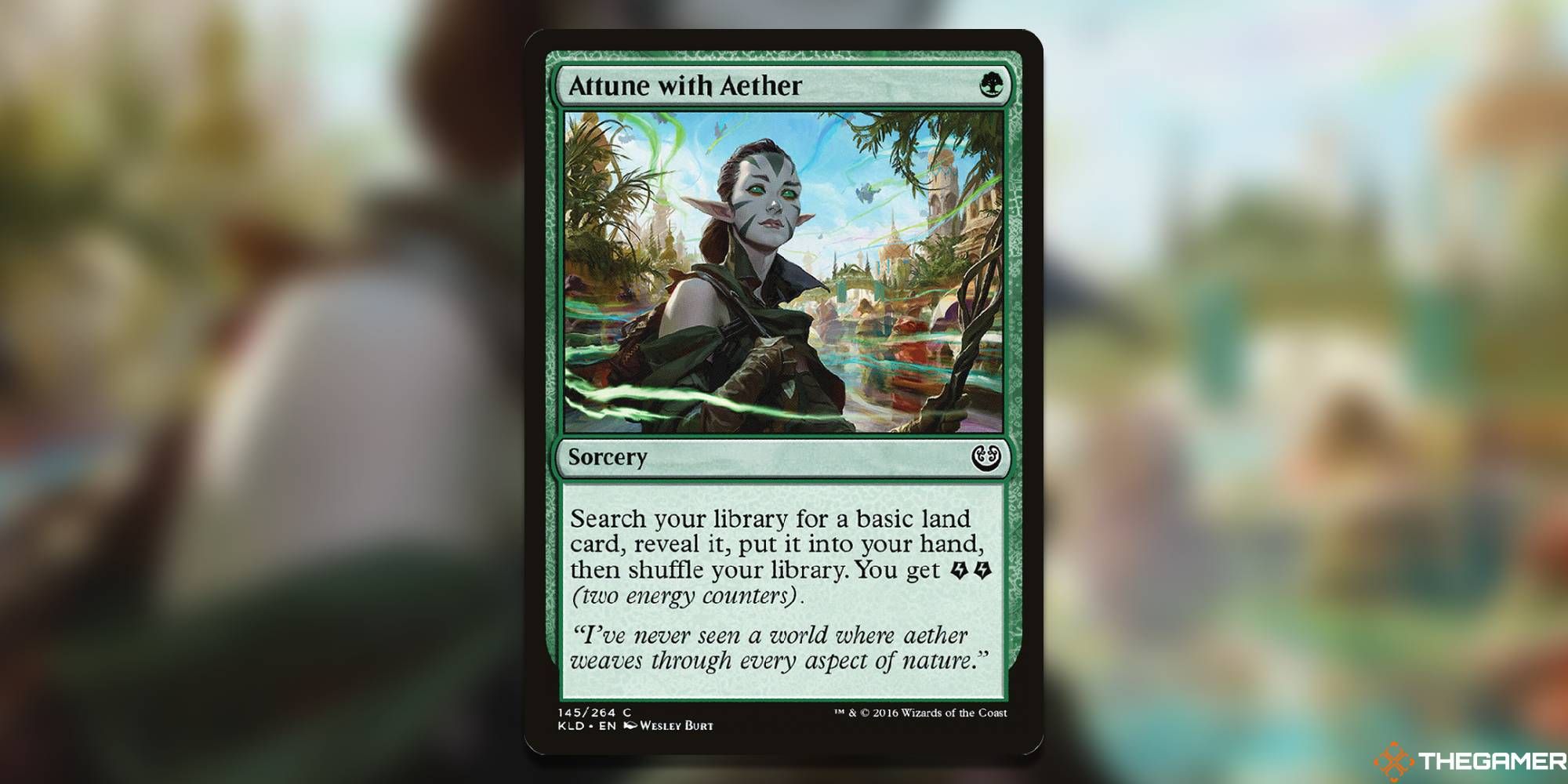 Attune with Aether Magic: The Gathering card