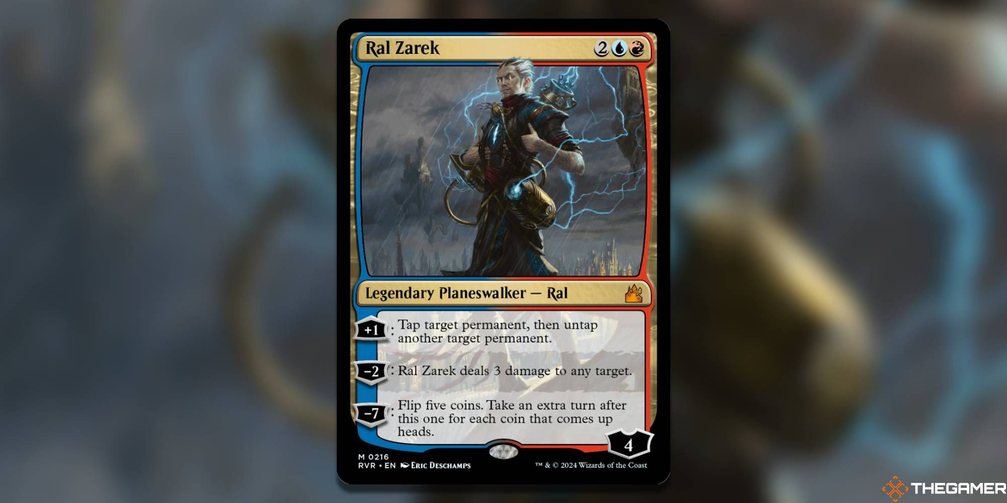 Ral Zarek Magic: The Gathering card