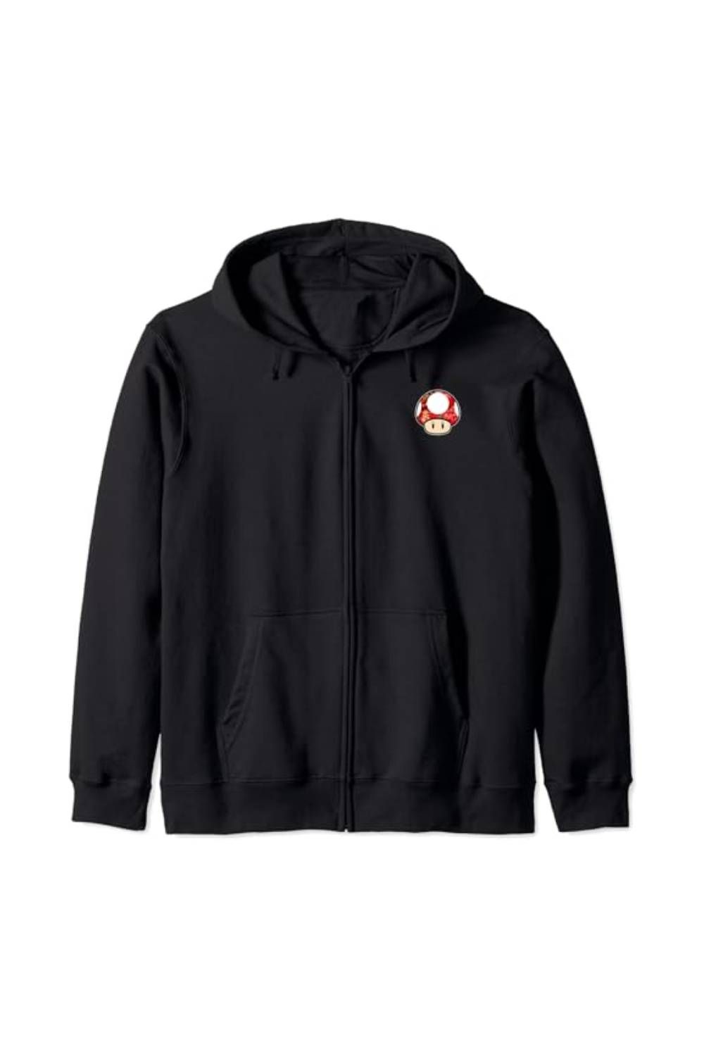 Nintendo Super Mario Mushroom Floral Pocket Zip Hoodie